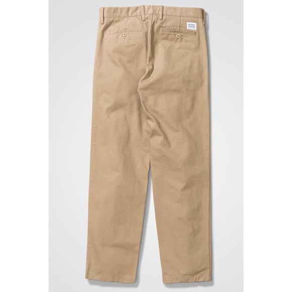 Norse Project NWT Aros Heavy Chino Pants Straight Leg Mid Rise Khaki Size 28 - Picture 4 of 16